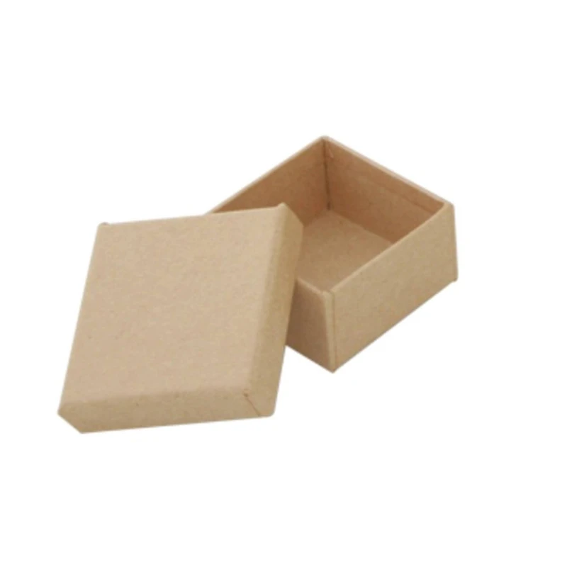 Papier Mache 5.5" Paper Mache Medium Square Box, 5ct.