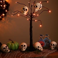 3.5'' Skull Head Halloween Decorations, 6ct.