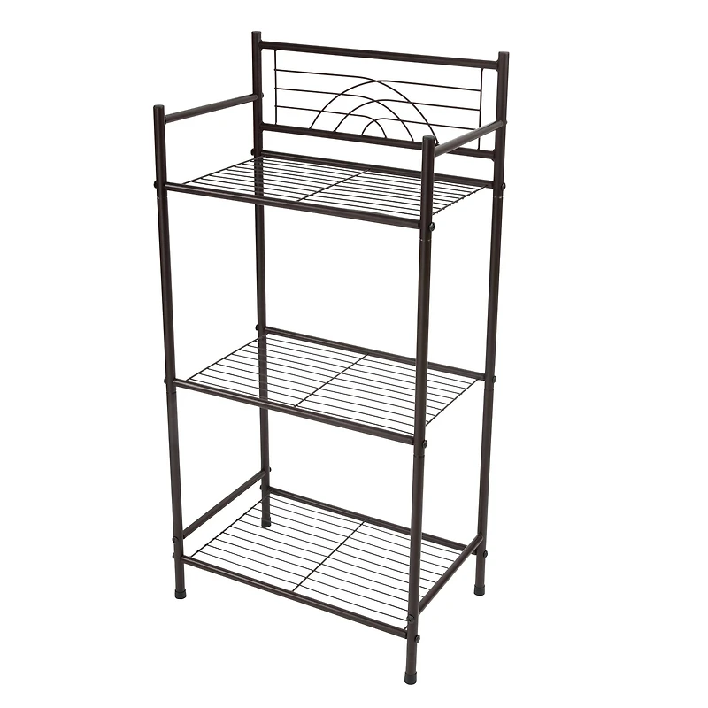 Bath Bliss Oil-Rubbed Bronze -Tier Storage Shelf