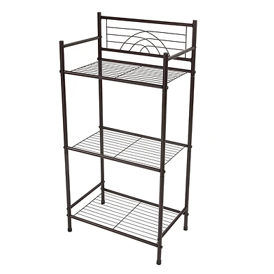 Bath Bliss Oil-Rubbed Bronze -Tier Storage Shelf