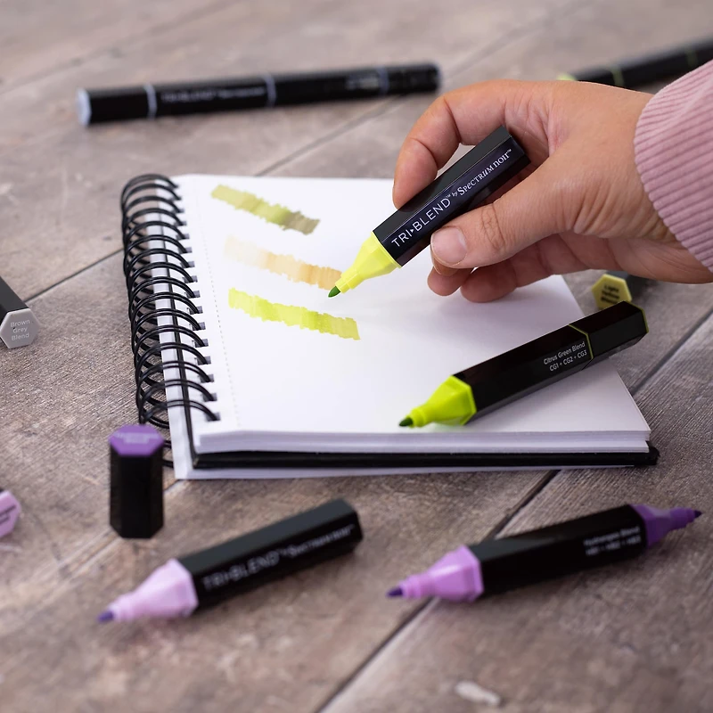 Spectrum Noir™ TriBlend™ Natural Blends Brush Marker Set