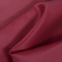 Burgundy Matte Satin (Peau de Soie)