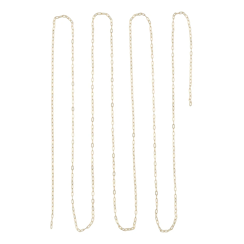 72" Paper Clip Chain by Bead Landing