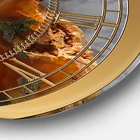 Designart Mineral Slice XV Oversized Fashion Wall Clock