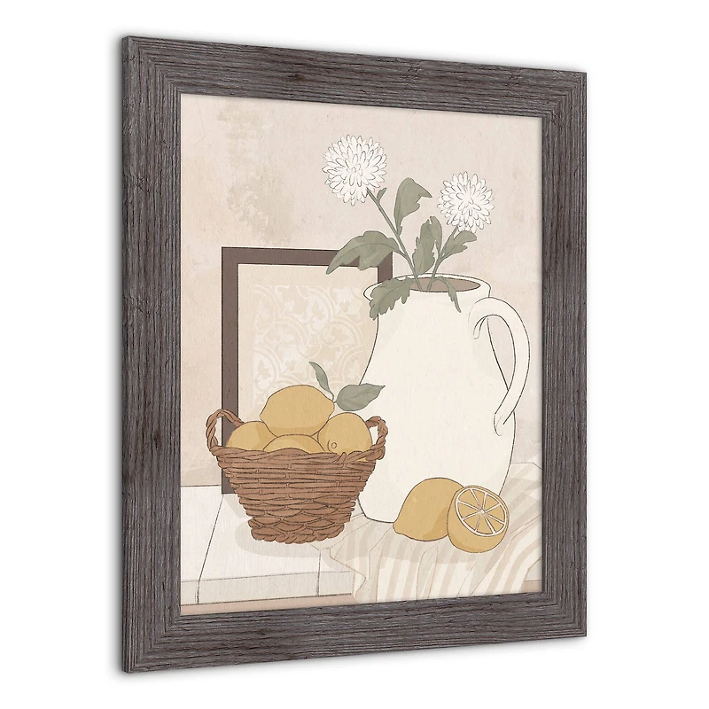 Farmhouse Still Life Western Framed Print