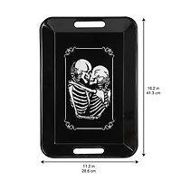 11.25" x 16.25" Metal Skeleton Tray Tabletop Décor by Ashland®