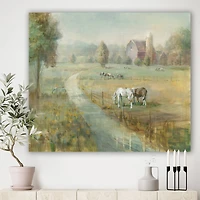 Designart - Tranquil Country Field
