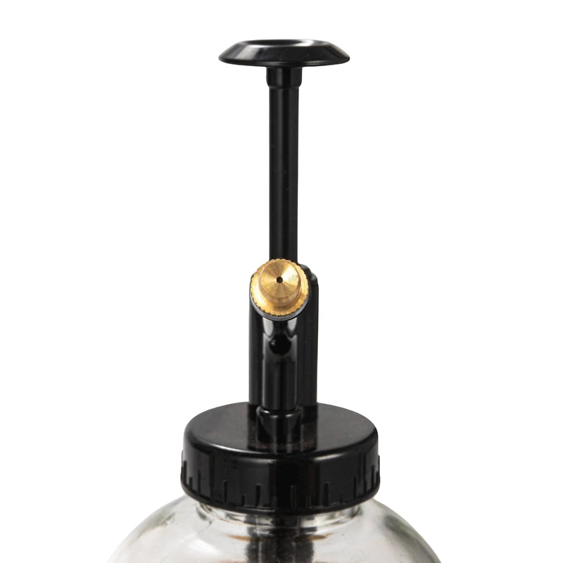 Hello Honey® 6.75" Glass Plant Mister with Natural Woven Sleeve