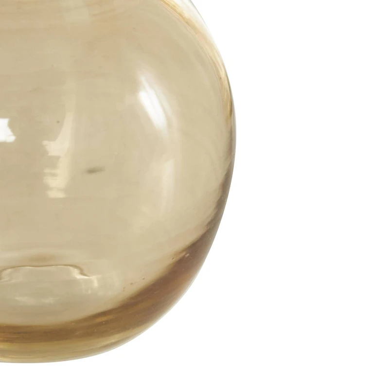 Gold Glass Geometric Tinted Decorative Vases, 3ct.