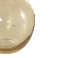 Gold Glass Geometric Tinted Decorative Vases, 3ct.