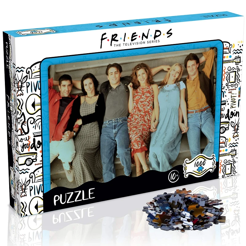 Top Trumps® Friends Stairs 1,000 Piece Jigsaw Puzzle