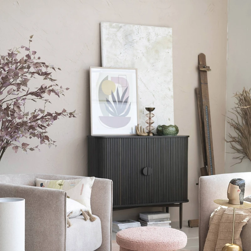 Hello Honey® 5.5" Brown Decorative Stoneware Hand with Reactive Glaze