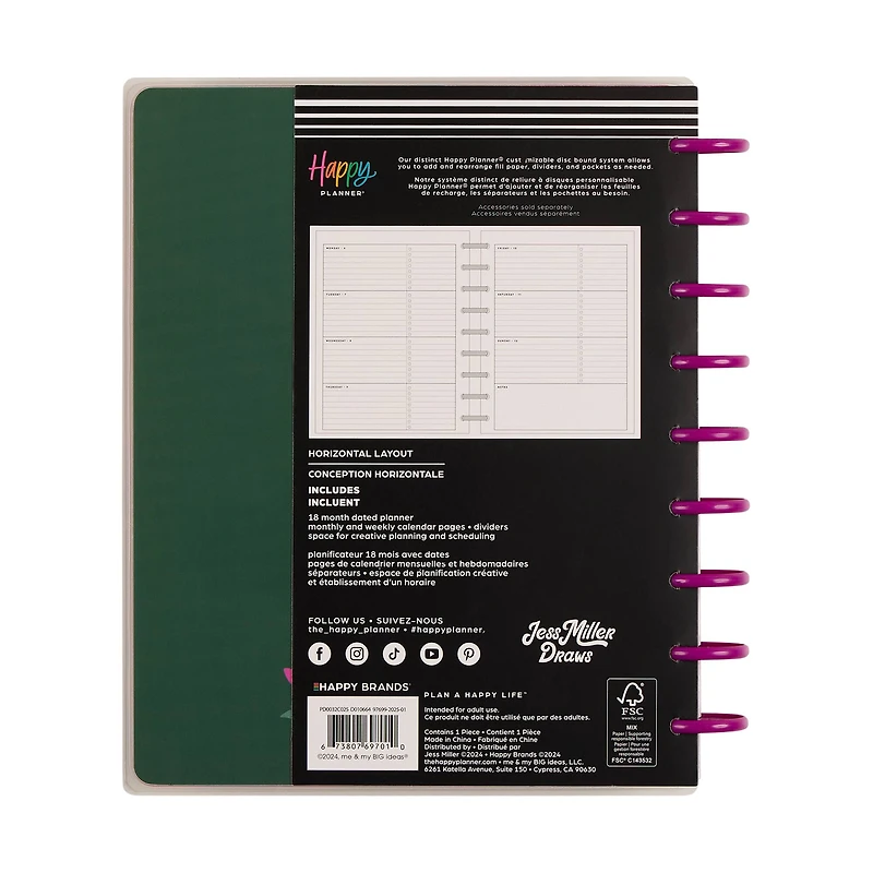 The Classic Happy Planner® Mystic Blooms