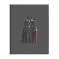 Stupell Industries Star Wars Darth Vader Fashion Design Wall Plaque