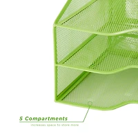 Mind Reader 5-Compartment Desk Organizer