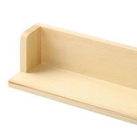 Rustic Wood Floating Wall Shelves Set