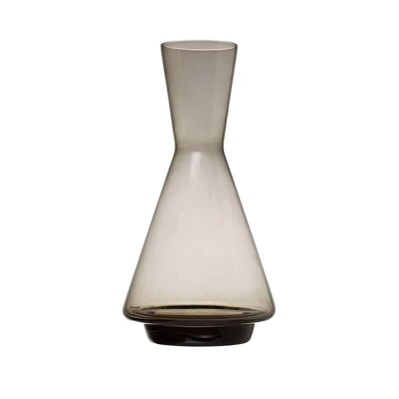 Hello Honey® 40oz. Smokey Glass Wine Decanter