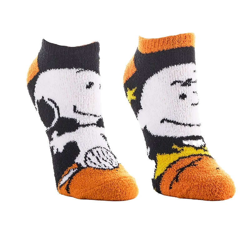 Peanuts® Halloween 2 Pair Adult Ankle Sock Set