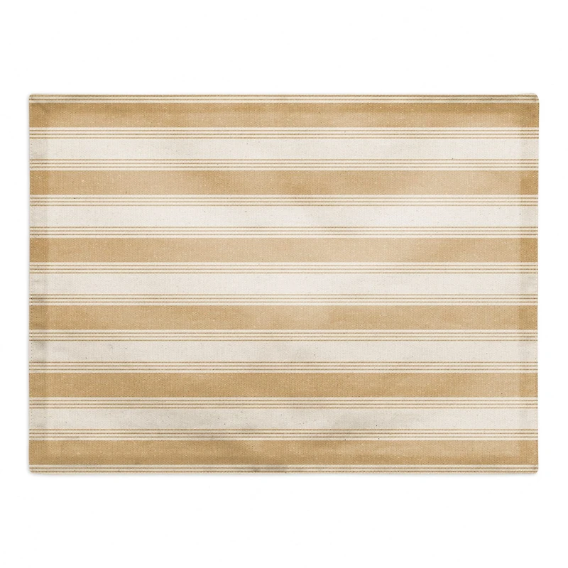 Stripe Cotton Twill Placemat