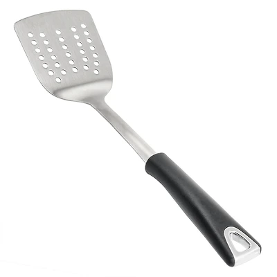 Martha Stewart Everyday Gray Stainless Steel Slotted Turner