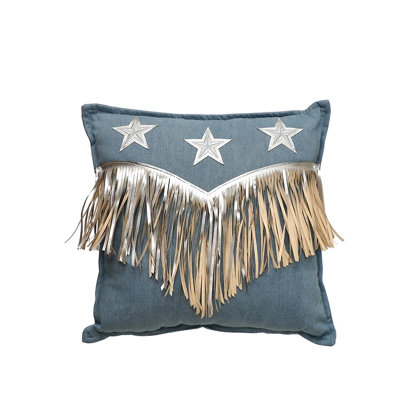 Stars & Fringe Throw Pillow by Ashland®