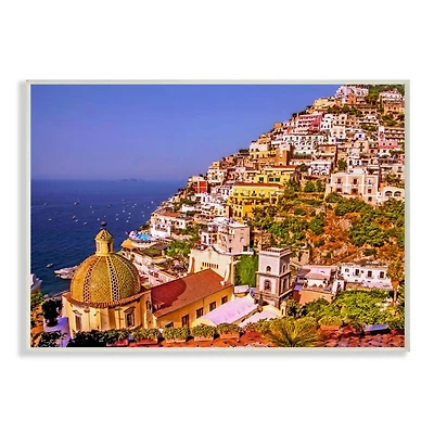 Stupell Industries Coast Town Ocean Landscape Wall Plaque