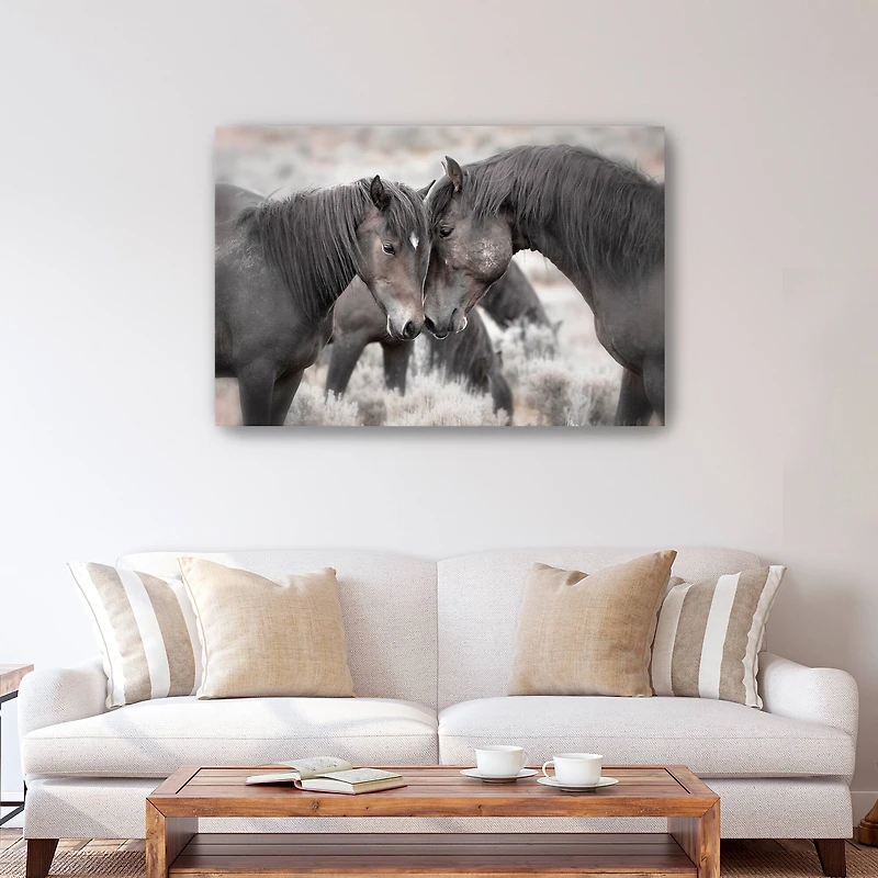 Wild Horses Canvas Giclee