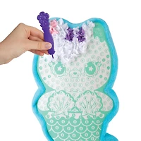 PlushCraft™ Catty Cushion Fabric by Number Kit