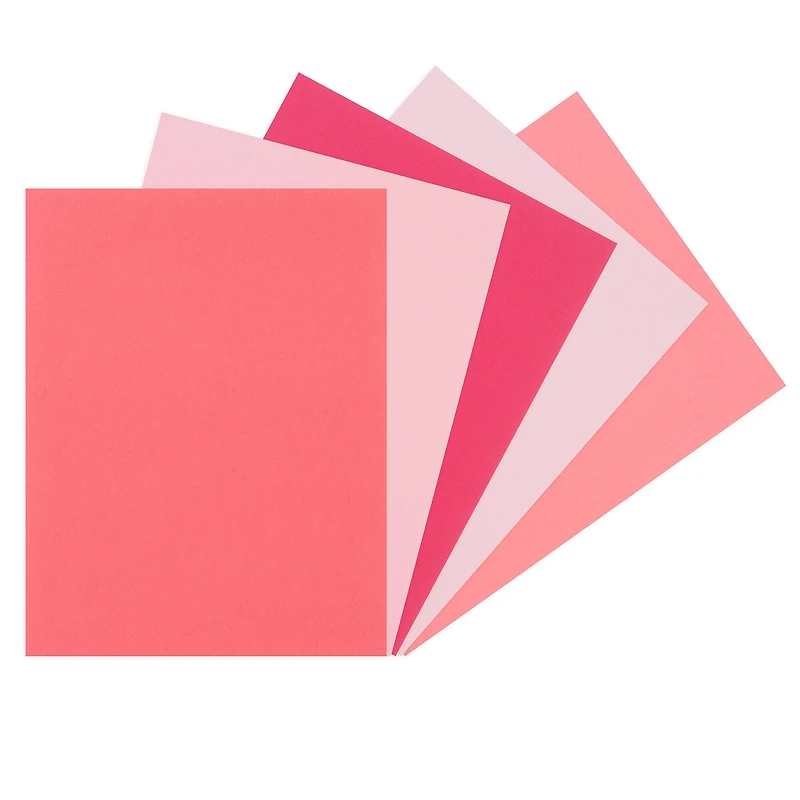 12 Packs: 50 ct. (600 total) Flamingo 8.5" x 11" Cardstock Paper by Recollections™