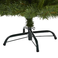 4ft. Pre-Lit Wyoming Mixed Pine Artificial Christmas Tree, Clear LED Lights