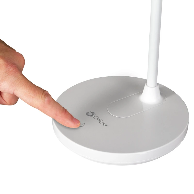 OttLite® Rechargeable LED Ring Desk Lamp