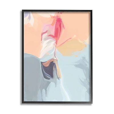 Stupell Industries Abstract Fluid Human Figure Dancing Movement in Frame Wall Art