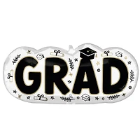 SuperShape® 30" Grad Sketched Impressions Foil Balloon