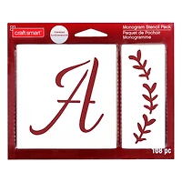 Monogram Stencil Pack by Craft Smart®