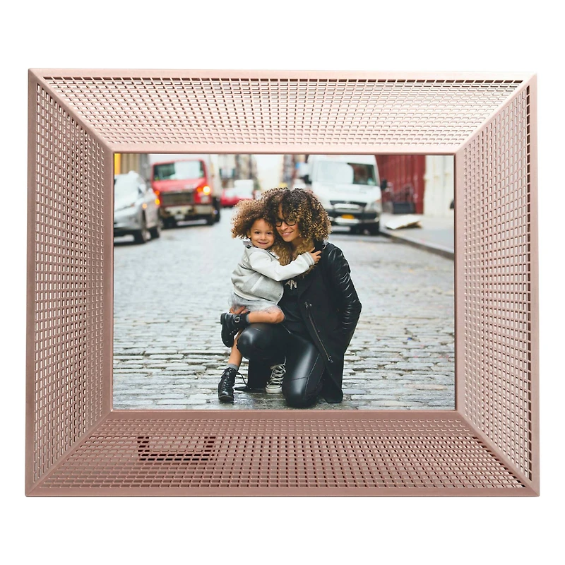 Aura Frames Smith Platinum Rose 12" x 10" Digital Photo Frame