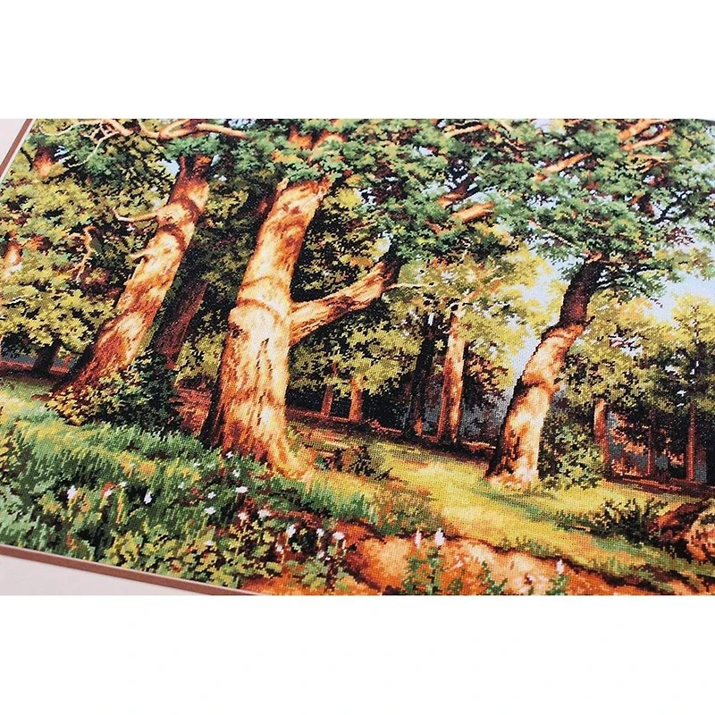 Luca-s The Oak Grove Counted Cross Stitch Kit