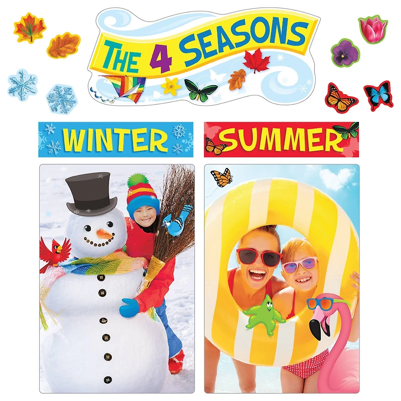 Trend Enterprises® The 4 Seasons Wipe Off Learning Set