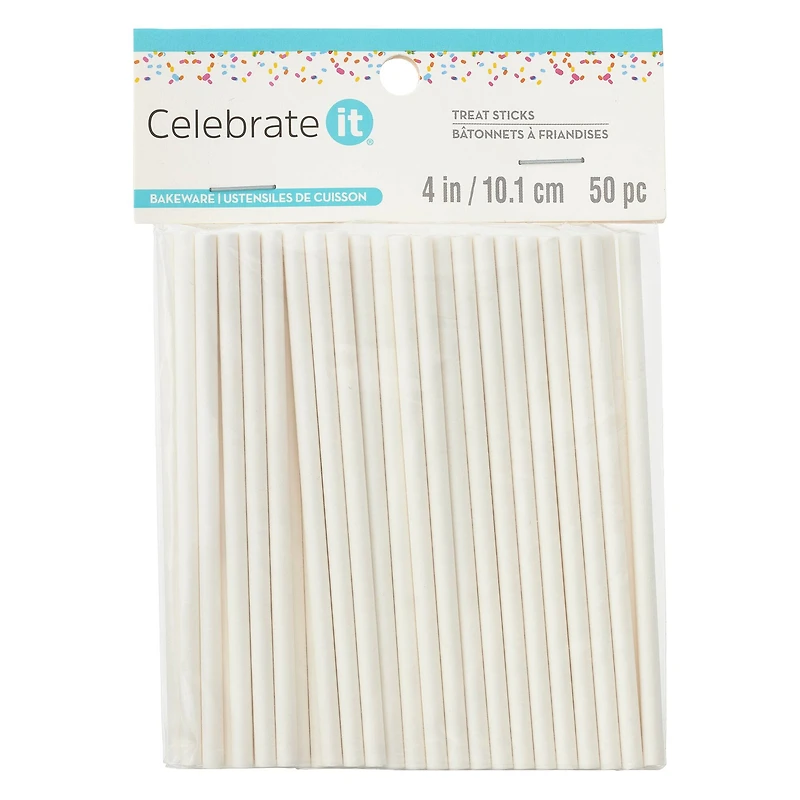 4" Lollipop Sticks by Celebrate It®