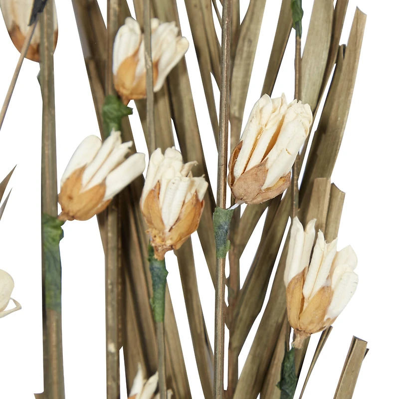 Set of 2" Brown Wood Natural Foliage, 7" x 58"