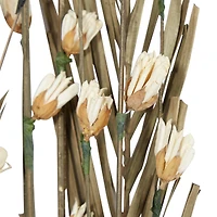 Set of 2" Brown Wood Natural Foliage, 7" x 58"