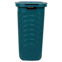 Mind Reader 60L Hamper Laundry Basket with Cutout Handles