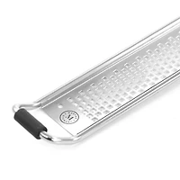 Martha Stewart Gray Stainless Steel Long Grater