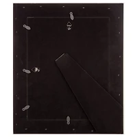 Expressions™ 8" x 10" Faux Wood with Silver Inner Frame by Studio Décor®