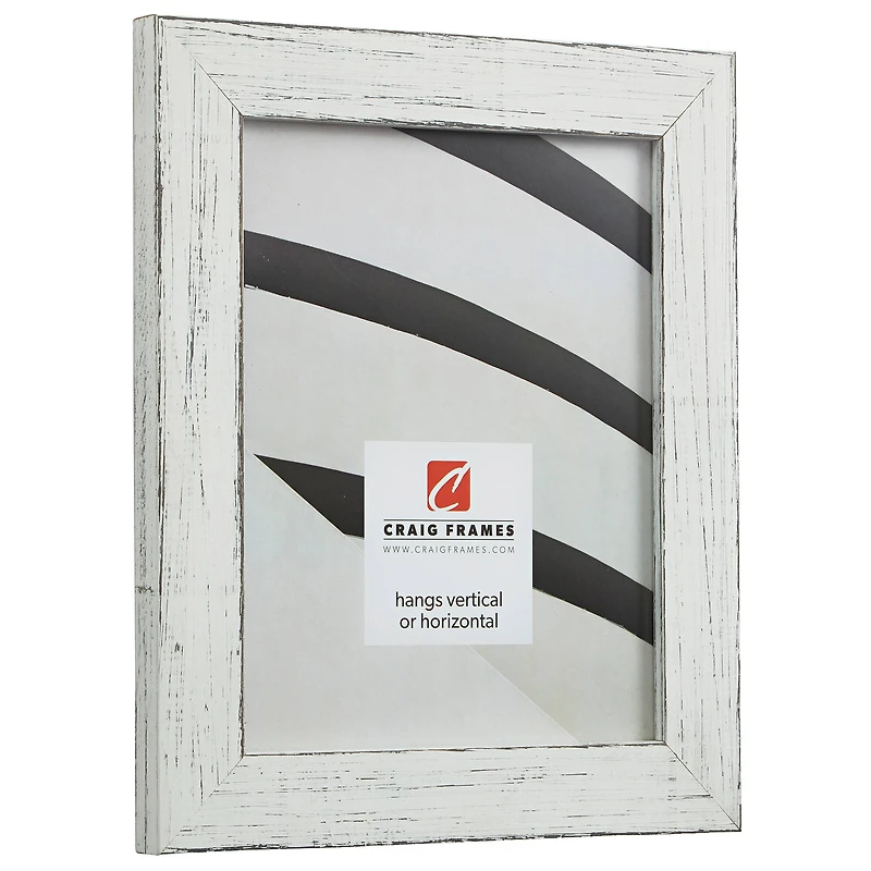 Craig Frames Jasper Marshmallow White Picture Frame