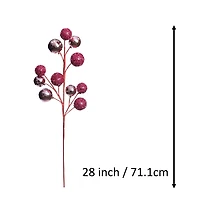 28" Pink Glitter & Disco Ball Ornament Filler Stem by Ashland®