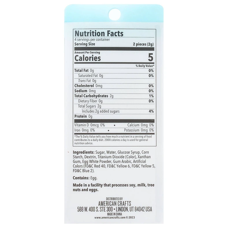 Sweet Tooth Fairy® Rainbow Icing Decorations, 8ct.