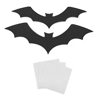 Black Paper Bats Décor, 12ct. by Celebrate It™