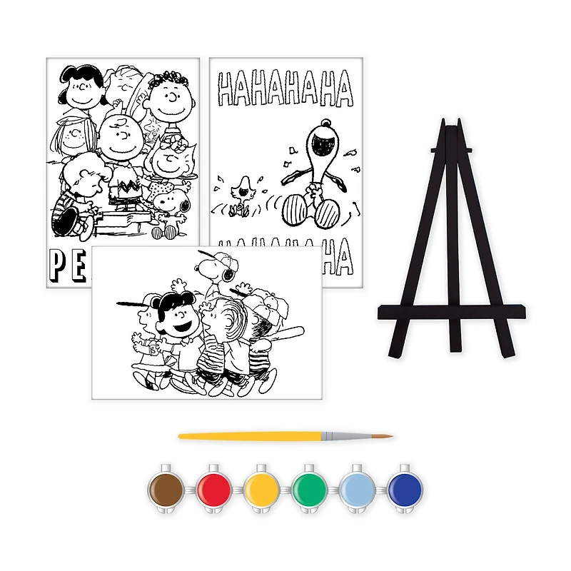 Peanuts® Paint Your Own Canvas Activity Set