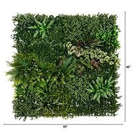 40" Madagascar Forest Artificial Living Wall Panel