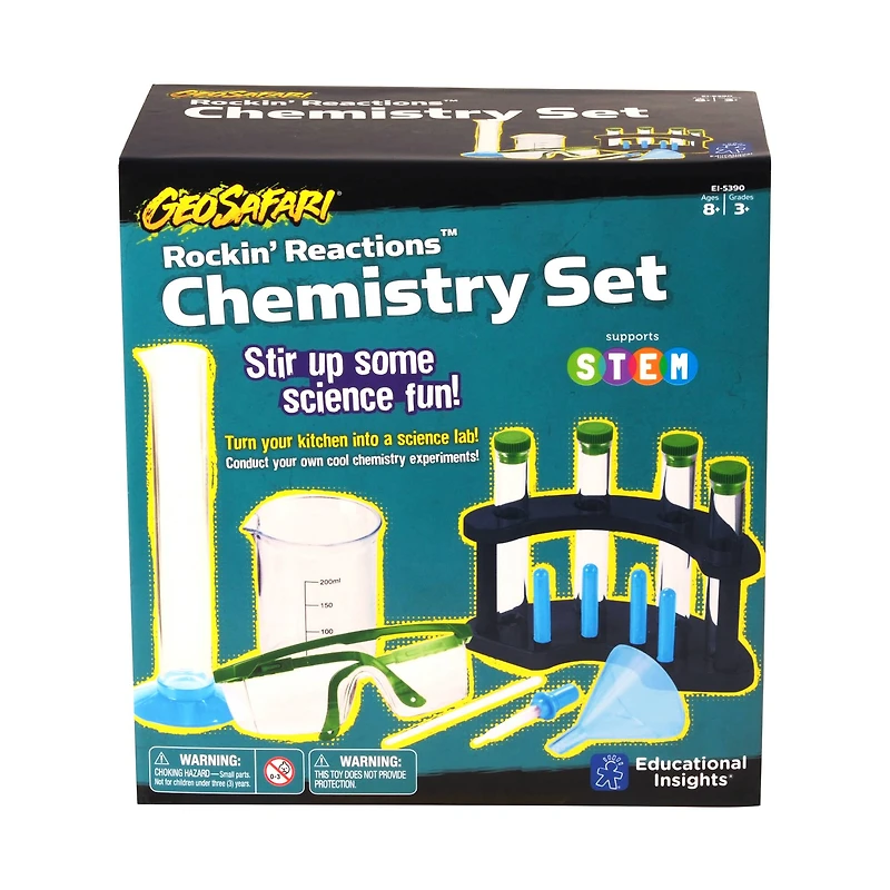 GeoSafari Rockin' Reactions Chemistry Set